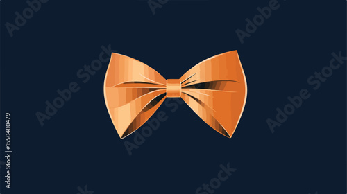 Elegant Cute Bowtie Icon Vector Illustration