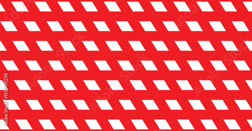 Vivid Scarlet and White Diagonal Lattice Pattern Background Image for Modern Graphic Design Projects, A Dynamically Repeating Motif with Striking Color Contrasts for Creative Visuals