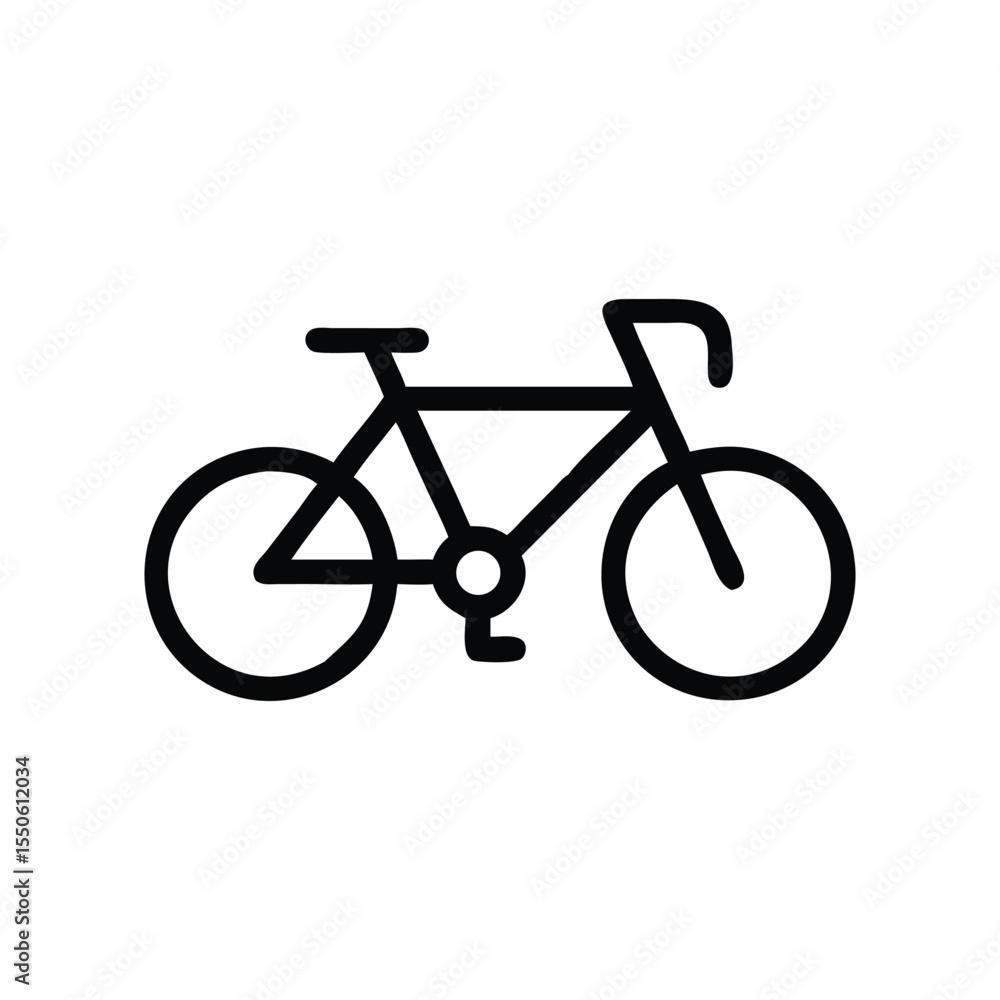 Sleek Black Bicycle Icons Vector Set for Outdoor Adventure and Fitness Design Projects Sleek Black Bicycle Icons Vector Set for Outdoor Adventure and Fitness Design Projects