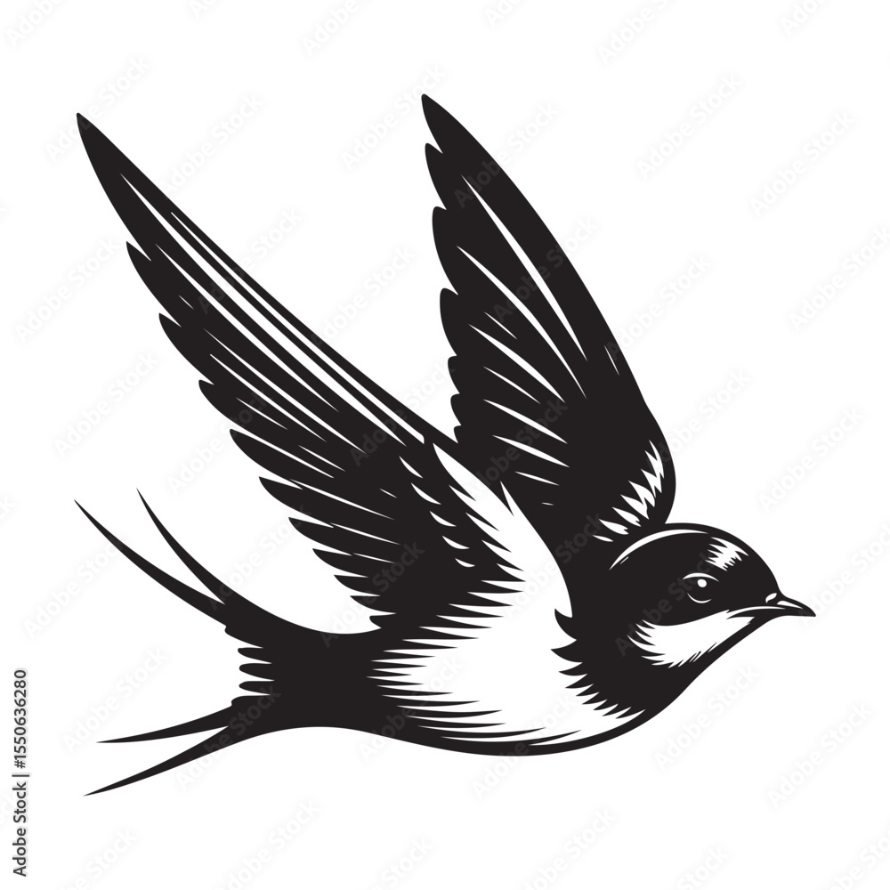 Obraz premium silhouette of an eagle