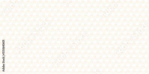 Seamless vector pattern with white geometric dots on a light gray textured background for wallpaper design