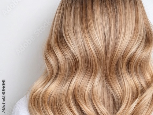 Blonde Wavy Hair