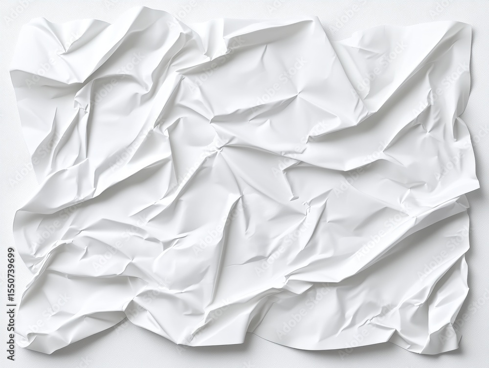 Obraz premium Abstract crumpled paper texture