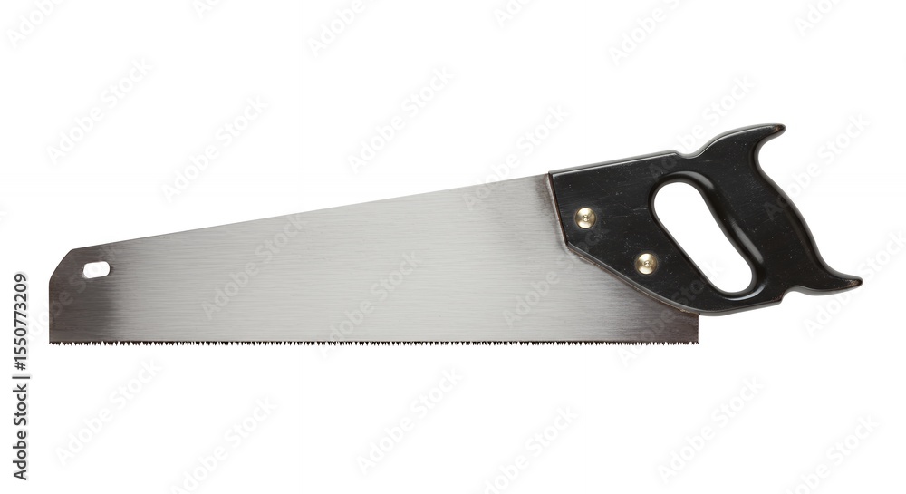 Hand saw tool image for woodworking or carpentry