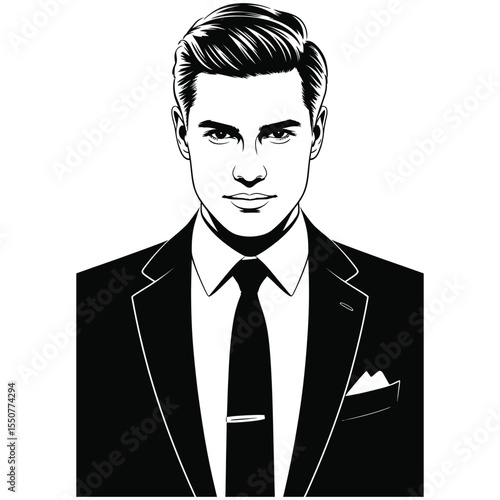 business man vector illustration