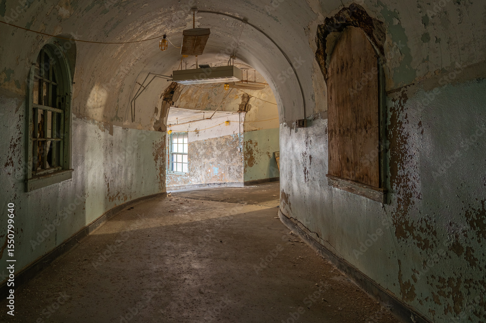 Fototapeta premium Inside Abandoned Buffalo State Asylum