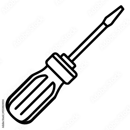 Minimal Putty Knife Icon