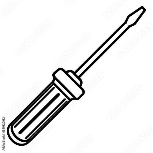 Minimal Putty Knife Icon