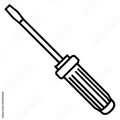 Minimal Putty Knife Icon