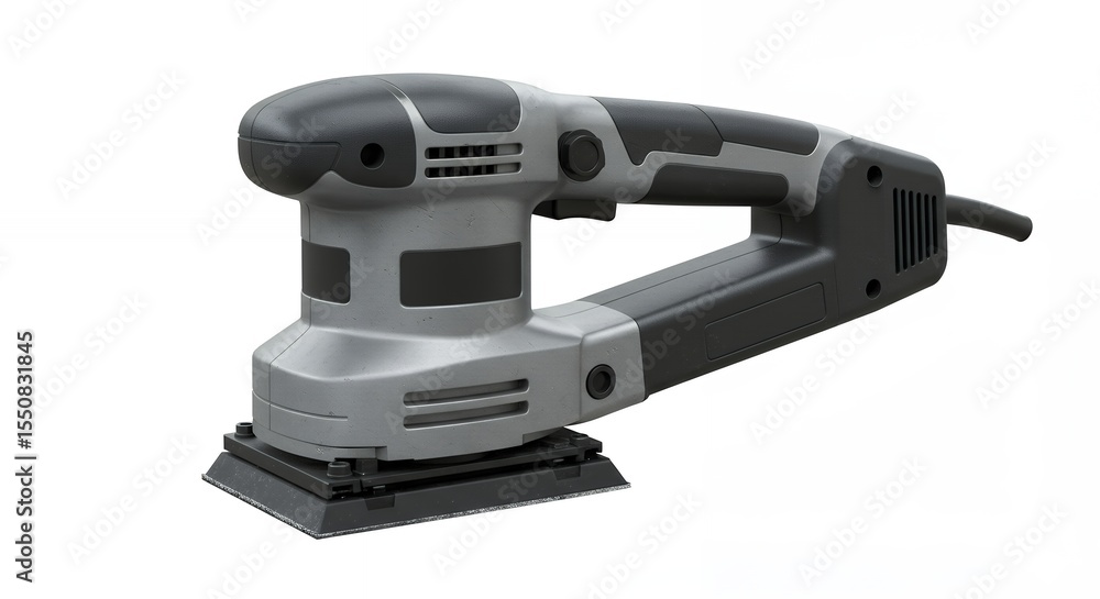 Fototapeta premium Electric sander tool isolated on white background