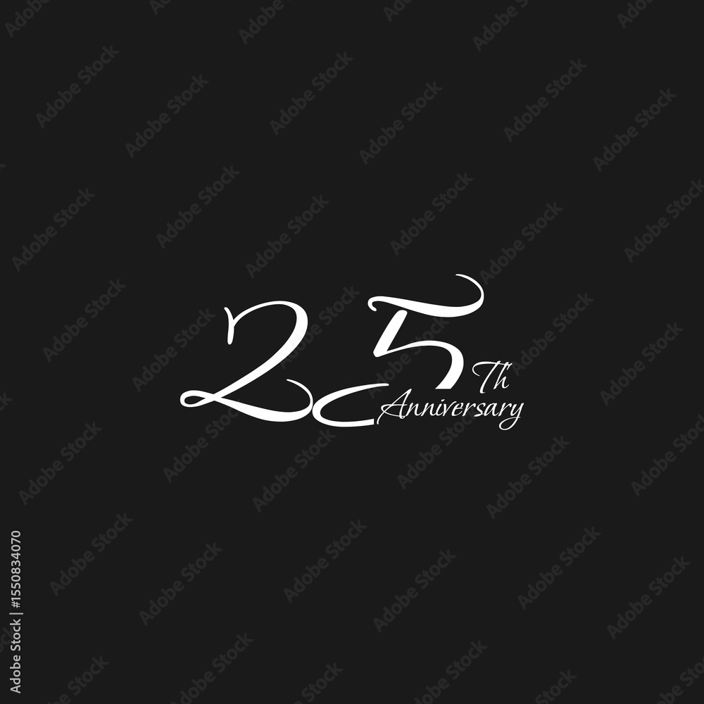 anniversary logo design, 25th anniversary, symbol, icon, party, logo design for 25th anniversary, vector, success, illustration, birthday, symbol, background, year, congratulation, greeting, invitatio anniversary logo design, 25th anniversary, symbol, icon, party, logo design for 25th anniversary, vector, success, illustration, birthday, symbol, background, year, congratulation, greeting, invitatio