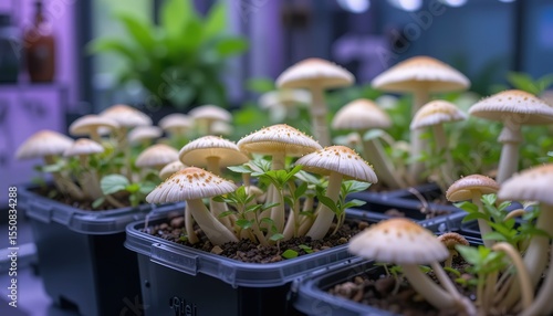 Homegrown Pearl Oyster Mushrooms - Sustainable Indoor Gardening Kit
