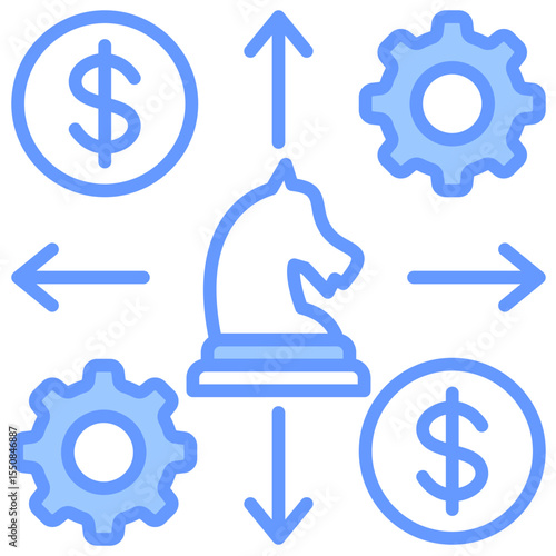 Business Strategy Icon