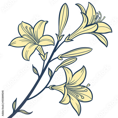 carolina yellow jasmine with leaves