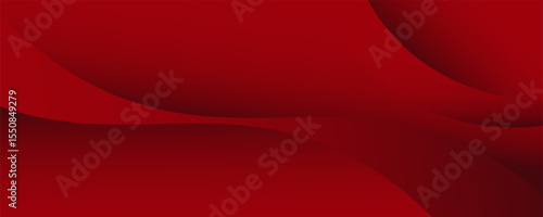 Abstract red wavy background. Vector EPS 10