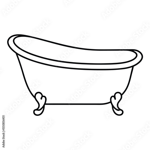 illustration of a bath tub