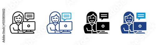 Virtual Assistant Icon