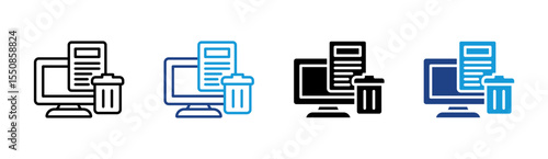 Document Deletion Icon