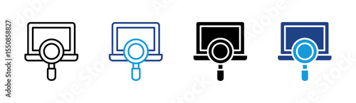 Screen Search Icon