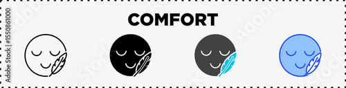 Comfort Icon Pack Line Glyph