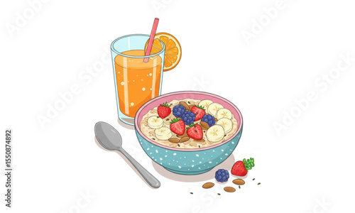 muesli with fruit