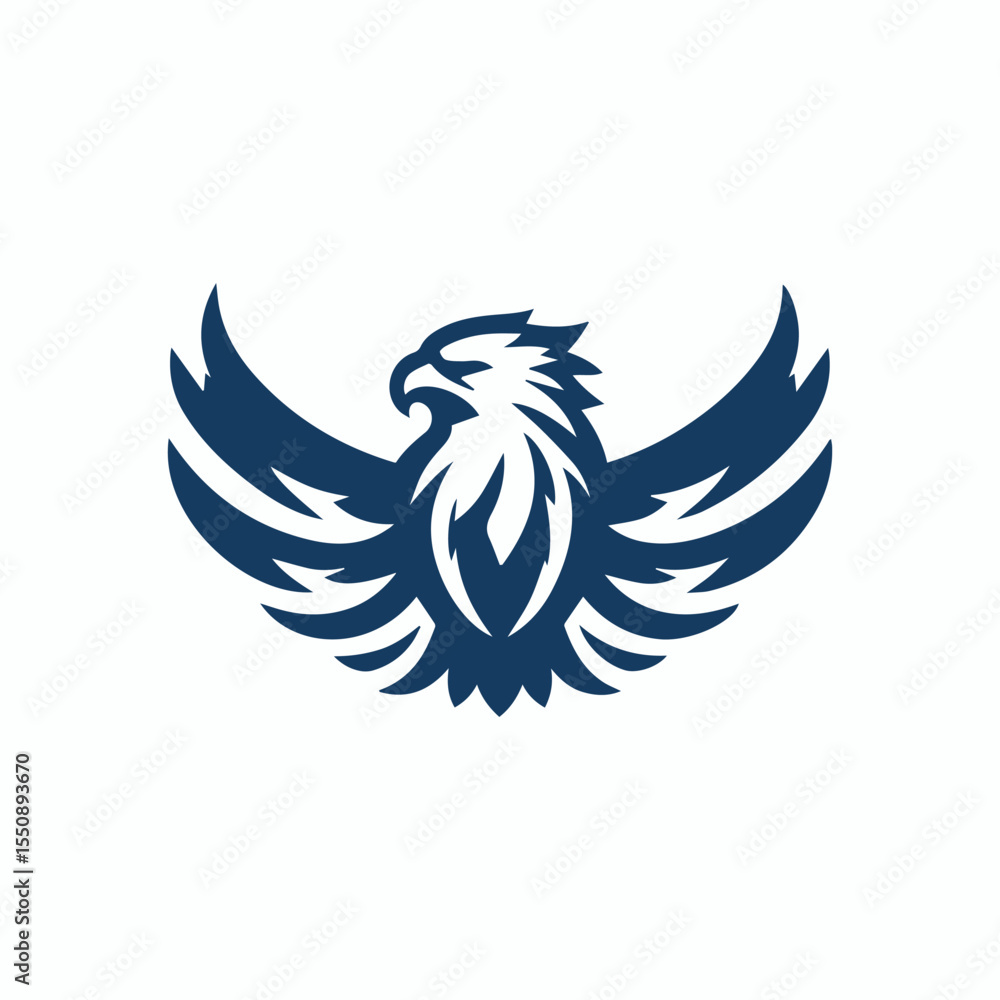 Fototapeta premium Mighty eagle logo