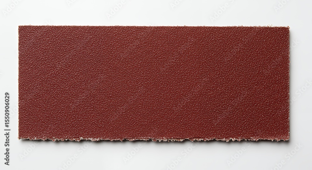 Fototapeta premium Reddish brown material sample