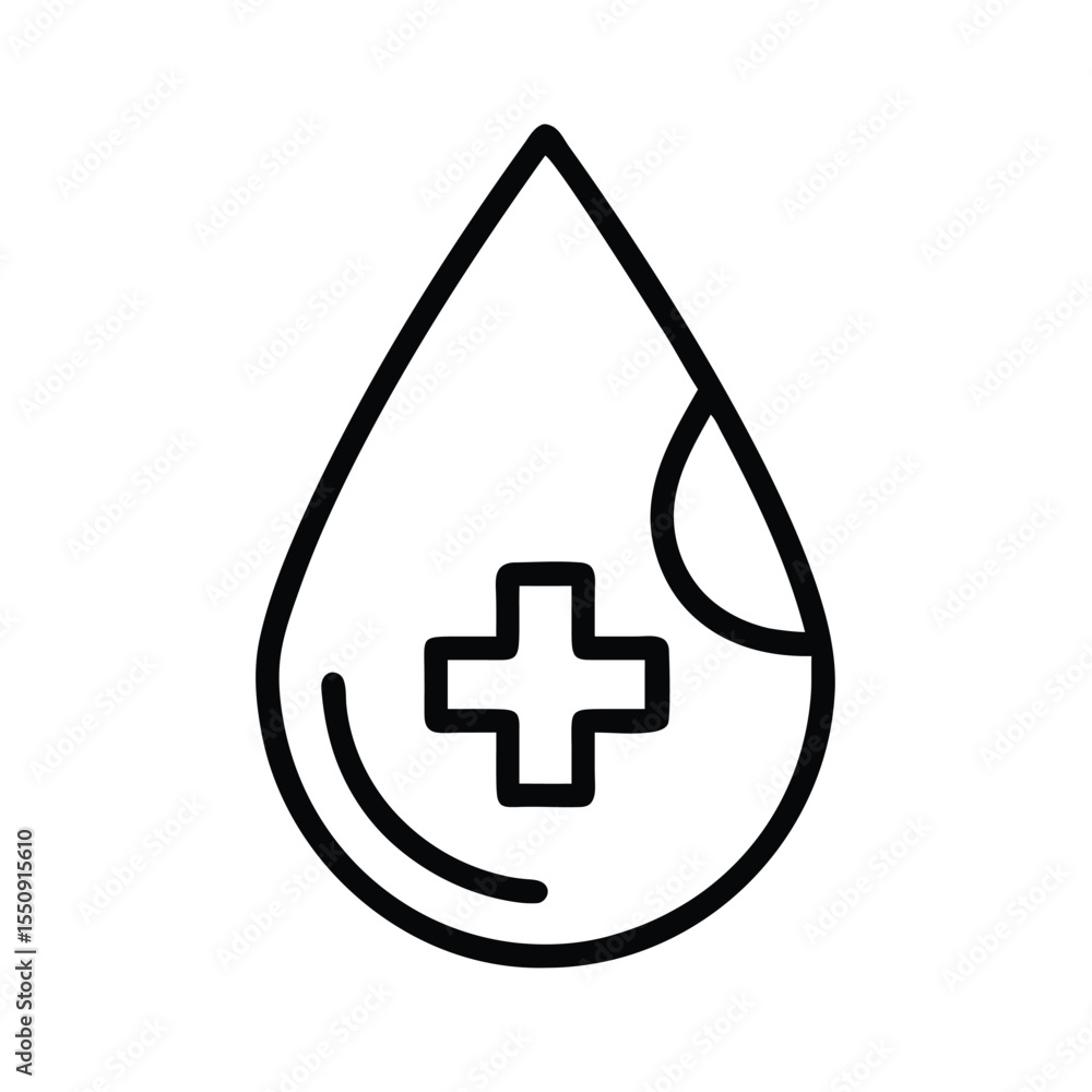 Fototapeta premium contact and support thin line icons 