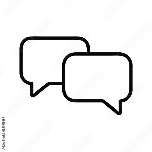 contact and support thin line icons 