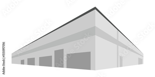 Warehouse Exterior building logo design