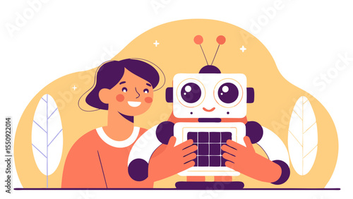 save the world, the upcycled robot friend