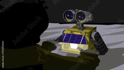 save the world, the upcycled robot friend