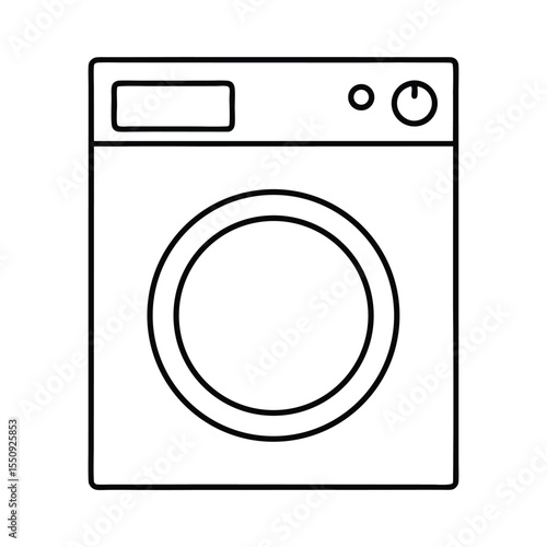 washing machine vector