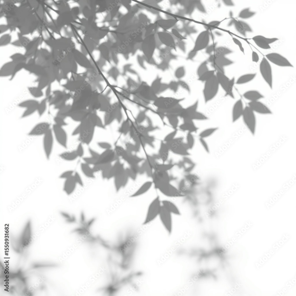 shadow overlay effect. Gray shadow of leaves isolated on white background. Plant foliage leaf shadow light effect. Mockup Blurred tree branch shadow. Ideal for summer spring design elements PNG shadow overlay effect. Gray shadow of leaves isolated on white background. Plant foliage leaf shadow light effect. Mockup Blurred tree branch shadow. Ideal for summer spring design elements PNG