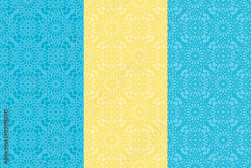 Luxury Geometric Ornamental Seamless Pattern