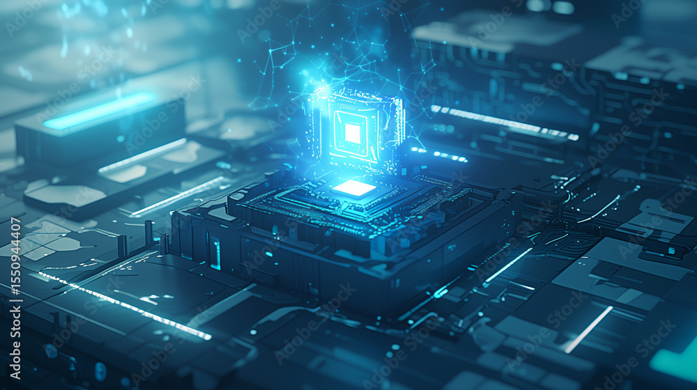Obraz premium パソコンのCPU