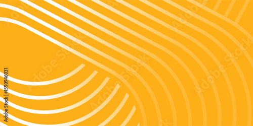 Pasta background, spaghetti abstract geometric pattern. Macaroni yellow poster.