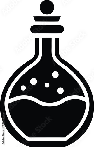 Flat Potion Icon Vector Illustration