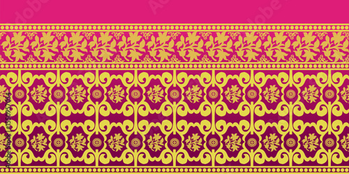 beautiful graphic saree design and this sari design is in Indian style which is for textile fashion industry and it can be used as wallpaper backdrop and website bg this style is originated in india