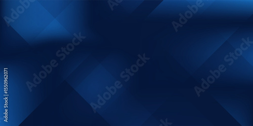 Modern back dark navy blue silver abstract pattern background. Geometric shape abstract