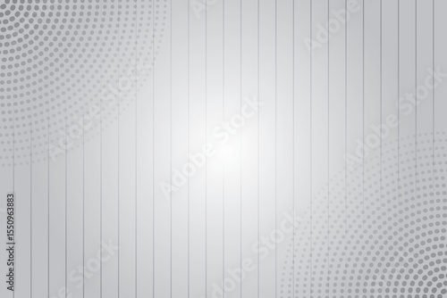 Abstract geometric halftone pattern with vertical lines and gradient background