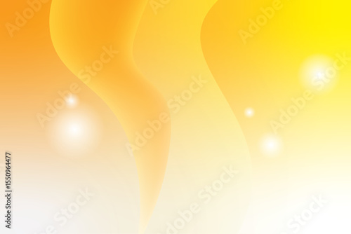 Soft blending orange and yellow gradient with subtle light flares and smooth curves