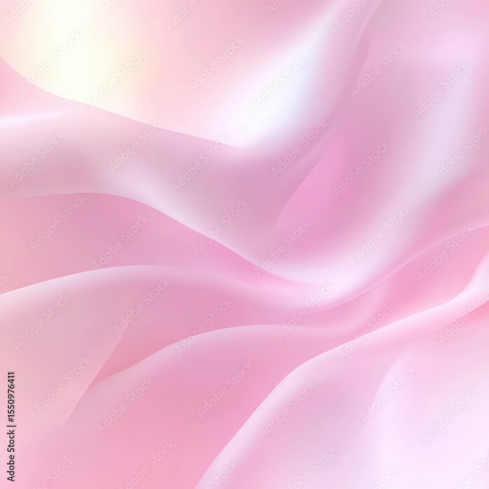 Fototapeta premium Soft pink abstract background with smooth flowing lines and gentle gradient