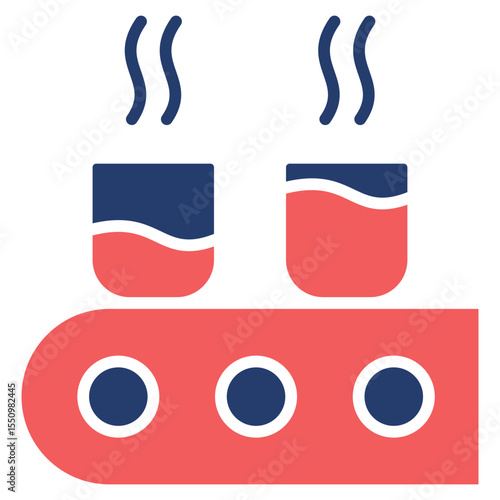 Food Processing solid color icon