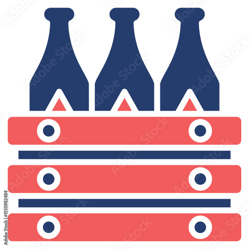 Beer Box solid color icon