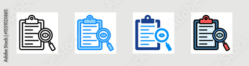 Proofreading Icon Collection Set Multiple Style