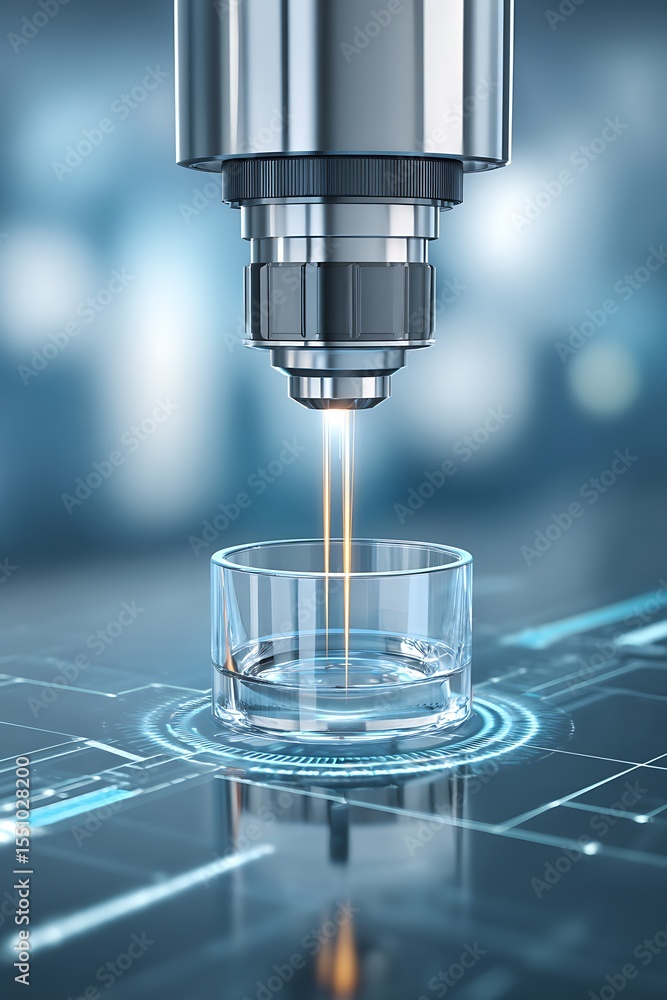 High-tech manufacturing process High-tech manufacturing process