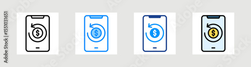 Prepaid Icon Collection Set Multiple Style