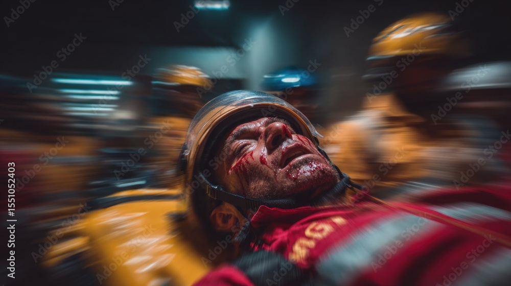 Obraz premium Protocols designed for fast and effective medical intervention during health crises or accidents. 