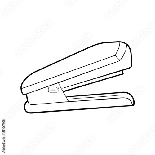 stapler isolated on white